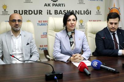 AK Parti Genel Başkan Yardımcısı Nilhan Ayan, Burdur'da