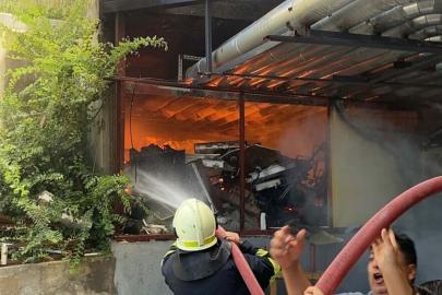 Muğla'da hastanede yangın