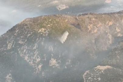 Muğla'daki orman yangını, büyük ölçüde kontrol altına alındı