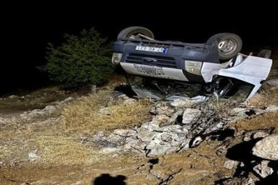 Batman’da feci kaza! Minibüs şarampole uçtu: 5 yaralı