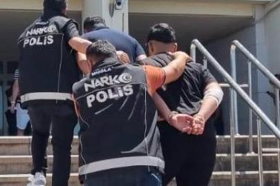 Bodrum’da drone destekli uyuşturucu operasyonunda 2 tutuklama