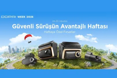 DDPAI Week ilk kez Türkiye'de başlıyor... Akıllı araç kameralarında özel indirimler ve hediyeler