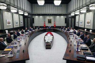 MGK Erdoğan başkanlığında toplandı