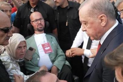 Cumhurbaşkanı Erdoğan otobüsü durdurup yanına gitmişti! Engelli genç konuştu: Unutamayacağım bir andı