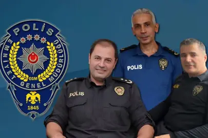 Edirne'nin üç ilçesinde Emniyet Müdürleri yer değiştirdi