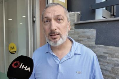 Ofisteki gizemli sesin peşine düştü, tabelayı sökünce gerçek ortaya çıktı